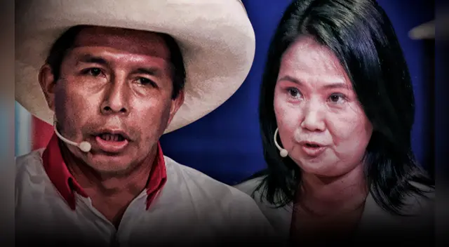 Pedro Castillo y Keiko Fujimori se medirán en balotaje el próximo 6 de junio. Foto: composición de Gerson Cardoso/La República Pedro Castillo y Keiko Fujimori se medirán en balotaje el próximo 6 de junio. Foto: composición de Gerson Cardoso/La República