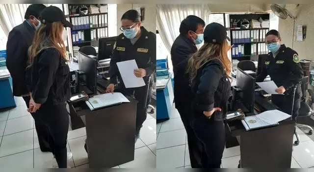 Yahaira Plasencia recibe multa en comisaría de Cieneguilla.