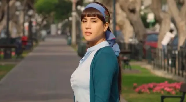 Melissa Paredes aseguró que se siente feliz de tener la preferencia del público y mandó un cálido saludo de parte de Del barrio producciones.