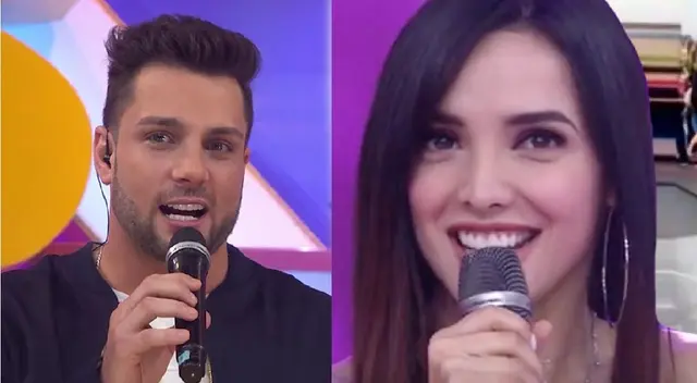 Rosángela Espinoza y Nicola Porcella se reencontraron tras varios años. Rosángela Espinoza y Nicola Porcella se reencontraron tras varios años.