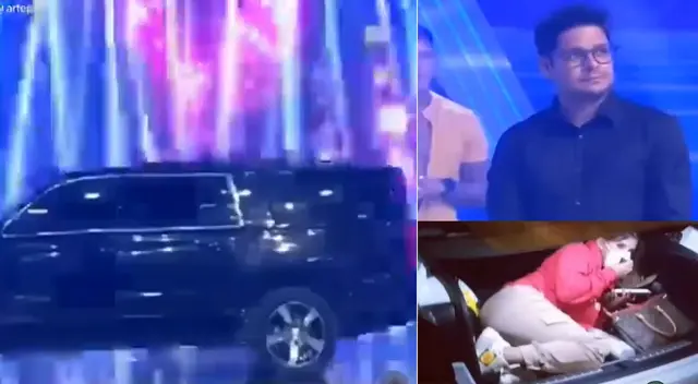 Peculiar video de la maletera se viralizó en las redes sociales.