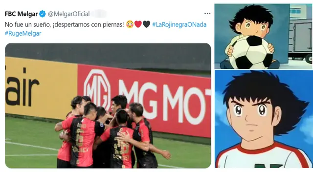 Melgar se robó la atención en las redes sociales con peculiar mensaje. Melgar se robó la atención en las redes sociales con peculiar mensaje.