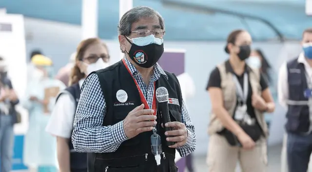 el ministro de Salud, Óscar Ugarte, se refirió a los mítines que se vienen organizando los candidatos a segunda vuelta el ministro de Salud, Óscar Ugarte, se refirió a los mítines que se vienen organizando los candidatos a segunda vuelta