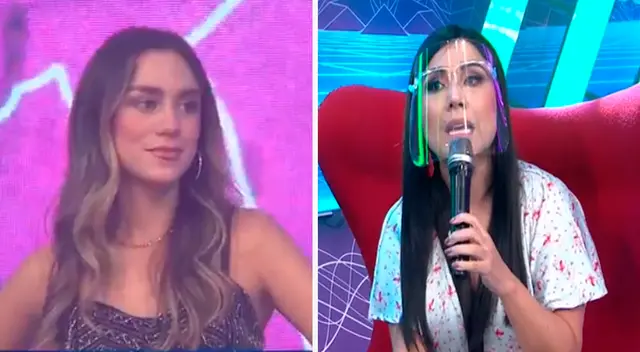 Tula Rodríguez se molestó con Luana Barrón por olvidarse la coreografía. Tula Rodríguez se molestó con Luana Barrón por olvidarse la coreografía.