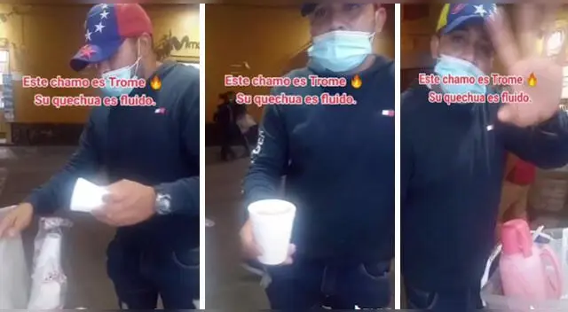 La escena ha causado furor en las redes sociales. La escena ha causado furor en las redes sociales.