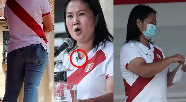 Keiko Fujimori durante encuentro contra Pedro Castillo Keiko Fujimori durante encuentro contra Pedro Castillo