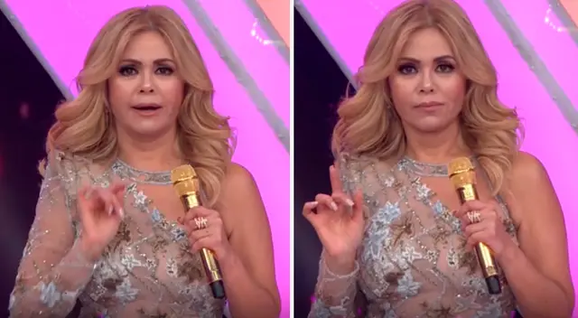 Gisela Valcárcel causa intriga con indirecta. Gisela Valcárcel causa intriga con indirecta.