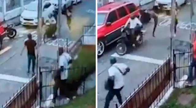 El hombre logró que los ladrones fueras atrapados