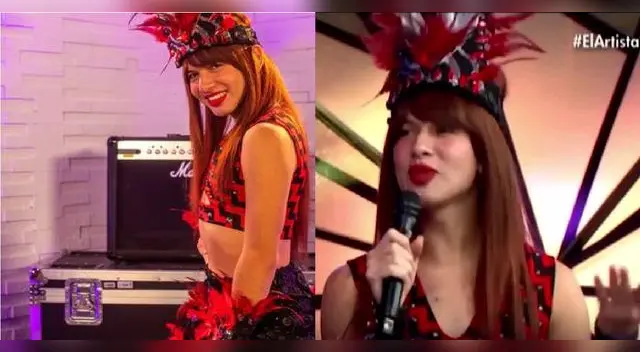 La Uchulú fue elogiada por Aldo Miyashiro en El artista del año.