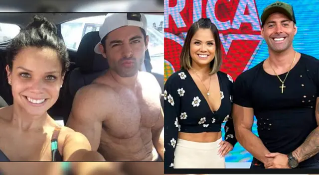 Sebastían Lizarzaburu y Andrea San Martín evidencias de romance. Sebastían Lizarzaburu y Andrea San Martín evidencias de romance.