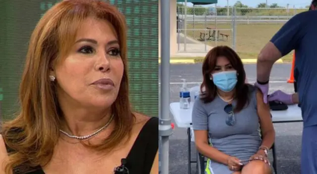 Magaly Medina confirmó que no tuvo reacciones adversas ante la vacuna contra la COVID-19 Magaly Medina confirmó que no tuvo reacciones adversas ante la vacuna contra la COVID-19