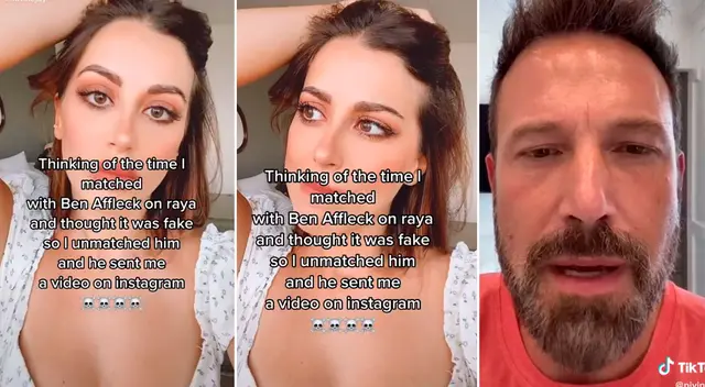 Affleck, de 48 años, buscó a Nivine en Instagram y le envió un mensaje. Affleck, de 48 años, buscó a Nivine en Instagram y le envió un mensaje.