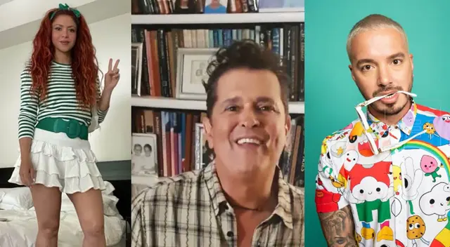 Shakira, Carlos Vives y J Balvin lloran por Colombia