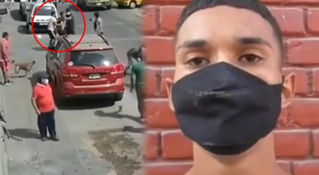 Sujeto fue intervenido por el Grupo Terna gracias a las imágenes de la cámara de seguridad, en La Victoria. Sujeto fue intervenido por el Grupo Terna gracias a las imágenes de la cámara de seguridad, en La Victoria.