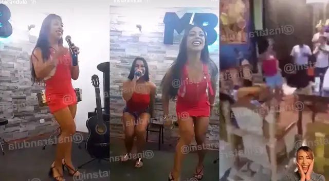 La cómica Dayanita protagonizó imágenes en plena pandemia donde se le ve animando eventos sin ninguna medida de bioseguridad en plena pandemia.