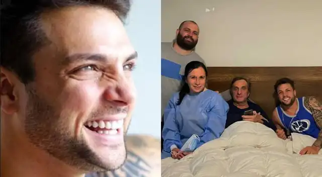 El chico reality Nicola Porcella reflexionó tras la recuperación de su padre, y agradeció a todos los que oraron por su familia.