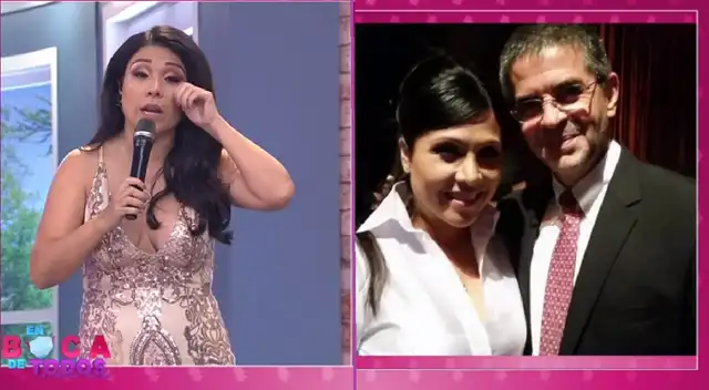 Tula Rodríguez se emocionó al recordar los momentos más felices junto a su esposo.
