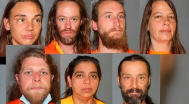 Los detenidos enfrentan cargos de vejación de cadáver, maltrato infantil y manipulación de restos humanos. Los detenidos enfrentan cargos de vejación de cadáver, maltrato infantil y manipulación de restos humanos.