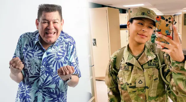 Dilbert Aguilar feliz porque su hija ingresó al ejército de EE.UU.: “Me llena de mucho orgullo” Dilbert Aguilar feliz porque su hija ingresó al ejército de EE.UU.: “Me llena de mucho orgullo”