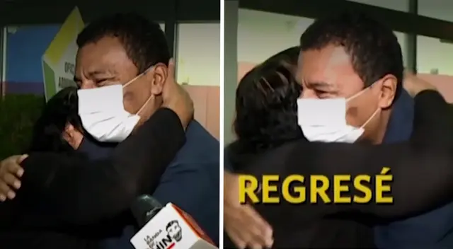 El emotivo rencuentro entre Jimmy Chinchay y su madre: “El mejor regalo” [VIDEO]