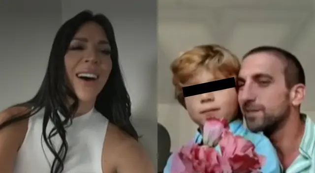 Sheyla Rojas se encontraba conectada con América Hoy y fue sorprendida al enlazar en vivo con Antonio Pavón y su hijo Antoñito desde España