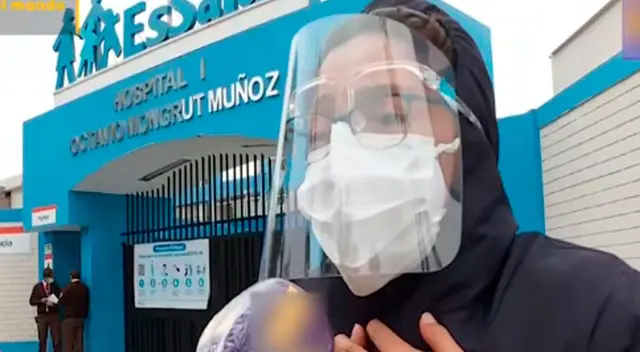 Pide que si alguien conoce sobre la disponibilidad de una cama UCI, la pueden contactar en la Villa Mongrut, donde la señora Pingo Tume viene siendo estabilizada con oxígeno y medicamentos.