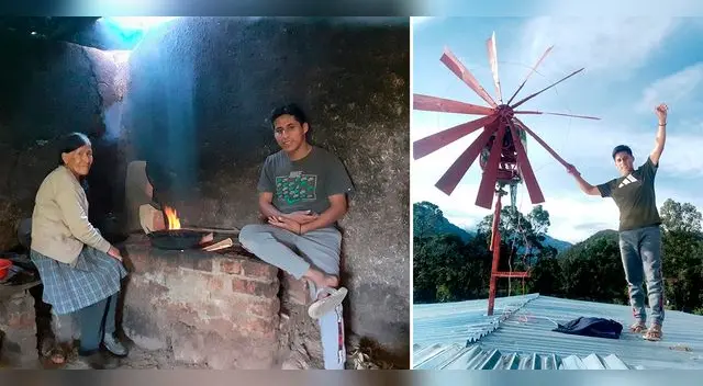 El 'Domador del viento' también creó un cargador de teléfonos celulares y ha ganado Beca del Pronabec. El 'Domador del viento' también creó un cargador de teléfonos celulares y ha ganado Beca del Pronabec.