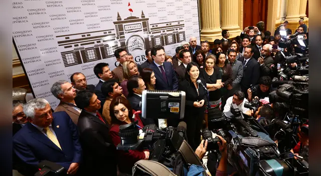 La organización Fuerza Popular rechazó allanamiento de su local partidario el año pasado La organización Fuerza Popular rechazó allanamiento de su local partidario el año pasado