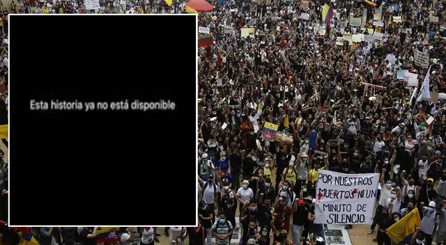 Usuarios en Colombia reportaron lo sucedido en las redes sociales.