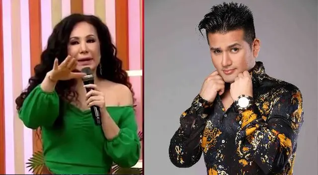 Janet Barboza sorprendida del cambio radical de Deyvis Orosco.