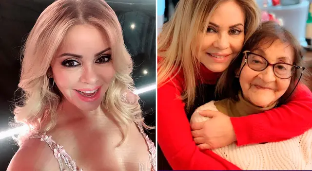 Gisela Valcárcel celebra que su mamá este inoculada contra el COVID-19. Gisela Valcárcel celebra que su mamá este inoculada contra el COVID-19.