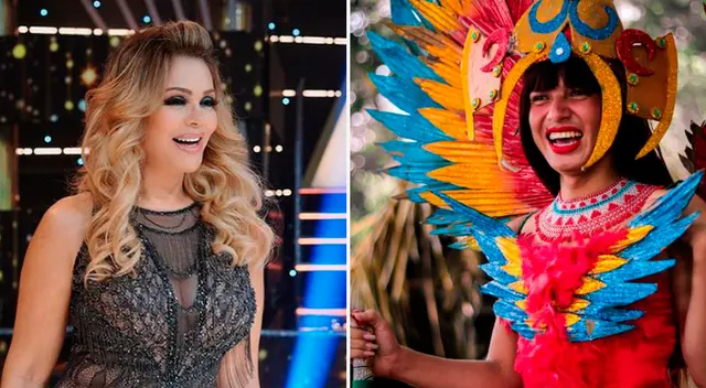 Gisela Valcárcel sorprendida con ensayo de La Uchulú.