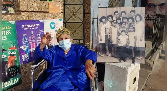 tatarabuela de 104 años recibe segunda dosis