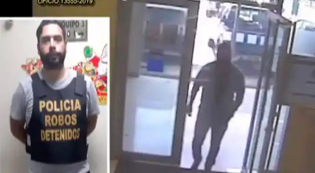 Capturan a cabecilla de una banda que se dedicaban a robar a clientes de entidades bancarias