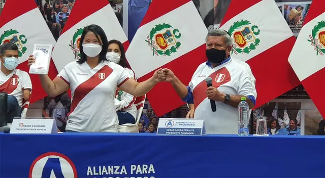 Keiko Fujimori se reunió con César Acuño en Jesús María. Keiko Fujimori se reunió con César Acuño en Jesús María.