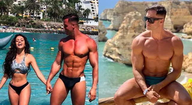 Fabio Agostini conserva fotografías de su expareja Mayra Goñi.