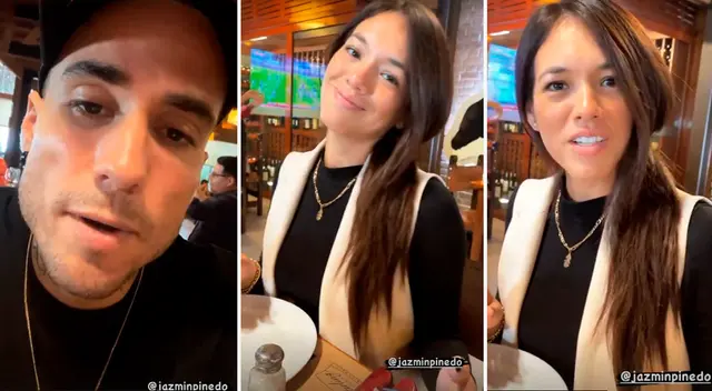 Jazmín Pinedo fue homenajeada por su expareja Gino Assereto.