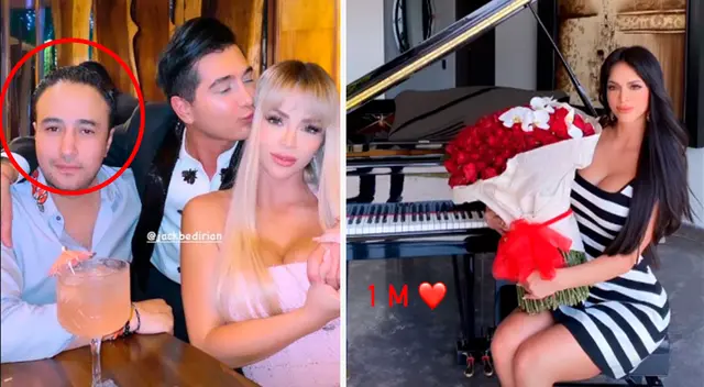 Sheyla Rojas celebró su primer mes con su novio mexicano.