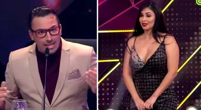 Santi Lesmes quedó sorprendido con presentación de Pamela Franco. Santi Lesmes quedó sorprendido con presentación de Pamela Franco.