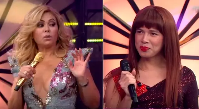 'La Uchulú' se quejó en vivo de Gisela Valcárcel. 'La Uchulú' se quejó en vivo de Gisela Valcárcel.