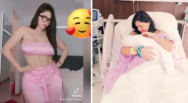 Pamela Franco celebra su primer Día de la madre. Pamela Franco celebra su primer Día de la madre.