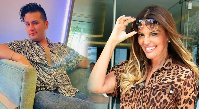 Jessica Newton quiere a Deyvis Orosco como un hijo: “Me sorprende lo correcto que es”