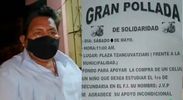 profesor realizó pollada para comprarle celular a escolar profesor realizó pollada para comprarle celular a escolar