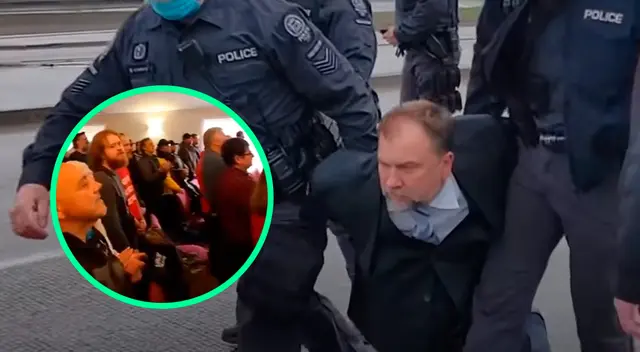 Artur Pawlowski se hizo viral el mes pasado por expulsar a la Policía canadiense y a un funcionario de salud de su iglesia mientras los llamaba nazis, ahora volvió a ser noticia.