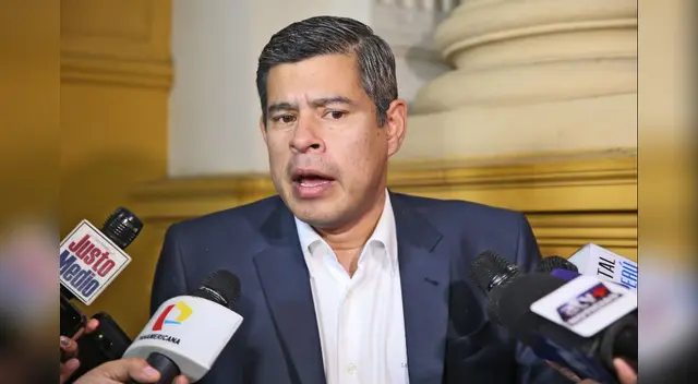Luis Galarreta deslindó a su partido Fuerza Popular de las declaraciones de Rafael López Aliaga.
