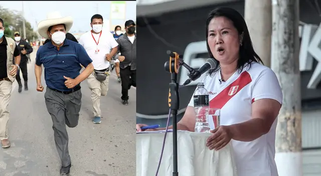 Keiko Fujimori reta a Pedro Castillo a debatir en Chorrillos Keiko Fujimori reta a Pedro Castillo a debatir en Chorrillos