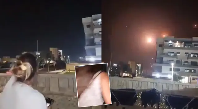 Ataque en Israel por misiles de Hamás fue compartido en las redes sociales. Ataque en Israel por misiles de Hamás fue compartido en las redes sociales.