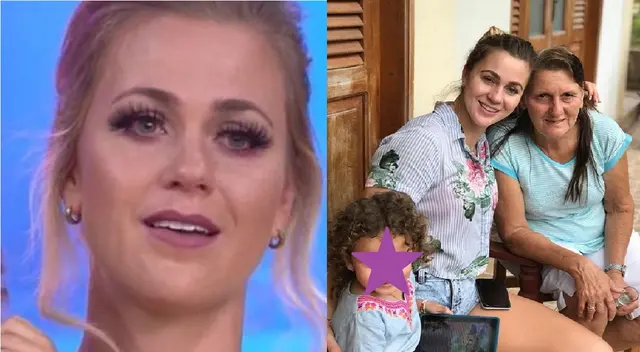 Después de varios meses Ducelia Echevarría se reencontró con su mamá y hermana menor.