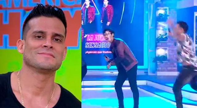 El cantante Christian Domínguez felicitó al nuevo grupo y confía que tendrán éxito. El cantante Christian Domínguez felicitó al nuevo grupo y confía que tendrán éxito.