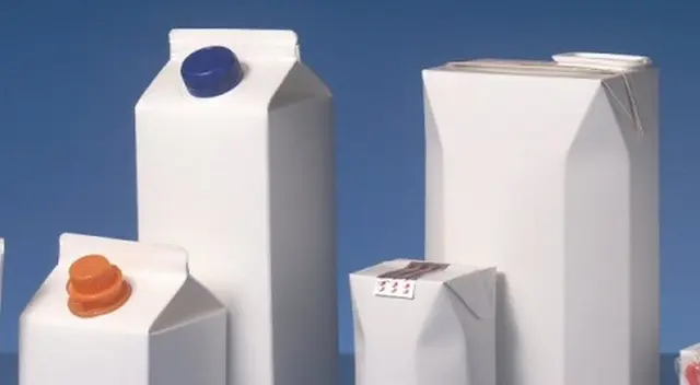 Es importante reciclar los envases de cartón.